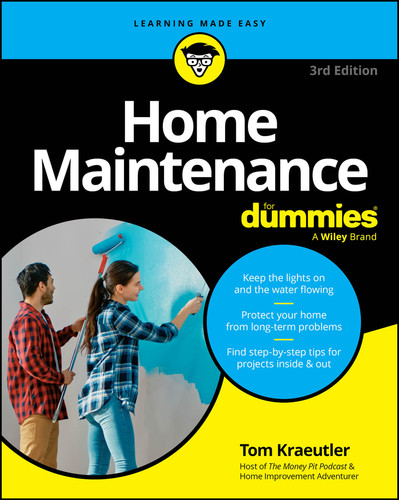 Home Maintenance For Dummies book cover by Tom Kraeutler