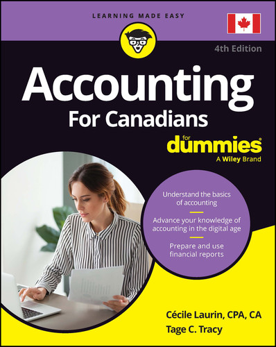 Accounting For Canadians For Dummies book cover by Cecile Laurin, Tage C. Tracy