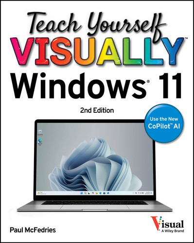 Teach Yourself VISUALLY Windows 11 (Teach Yourself VISUALLY (Tech)) book cover by Paul McFedries
