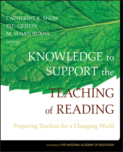 Knowledge to Support the Teaching of Reading: Preparing Teachers for a Changing World book cover by 