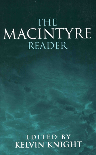 The MacIntyre Reader book cover by 