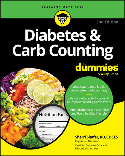 Diabetes & Carb Counting For Dummies book cover by Sherri Shafer