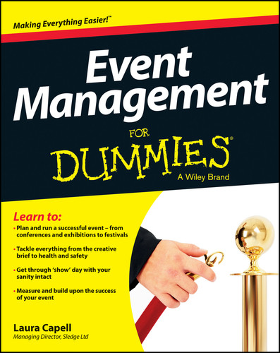 Event Management For Dummies book cover by Laura Capell