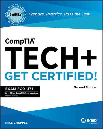 CompTIA Tech+ CertMike: Prepare. Practice. Pass the Test! Get Certified!: Exam FC0-U71 (CertMike Get Certified) book cover by Mike Chapple