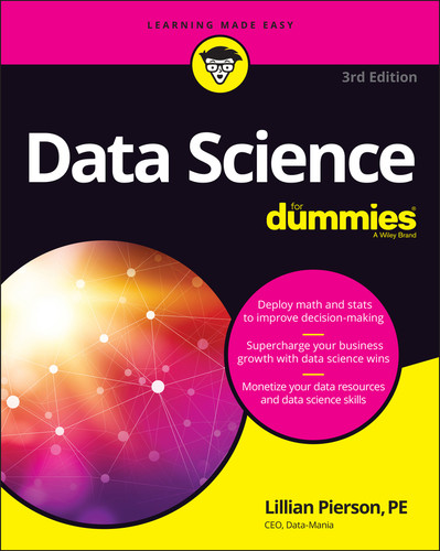 Data Science For Dummies book cover by Lillian Pierson
