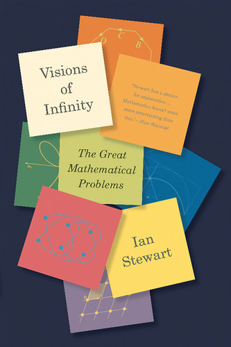 Visions of Infinity: The Great Mathematical Problems book cover by Ian Stewart