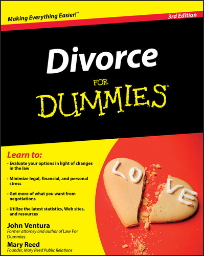 Divorce For Dummies book cover by John Ventura, Mary Reed