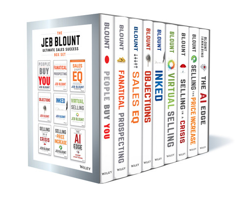 The Jeb Blount Ultimate Sales Success Box Set (Jeb Blount) book cover by Jeb Blount