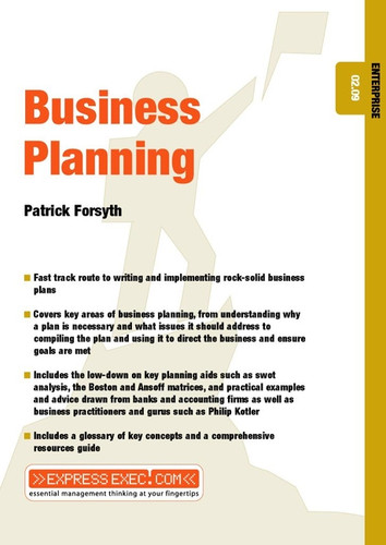 Business Planning: Enterprise 02.09 (Express Exec) book cover by Patrick Forsyth