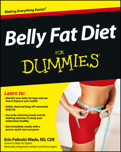 Belly Fat Diet For Dummies book cover by Erin Palinski-Wade