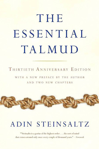 The Essential Talmud book cover by Adin Steinsaltz