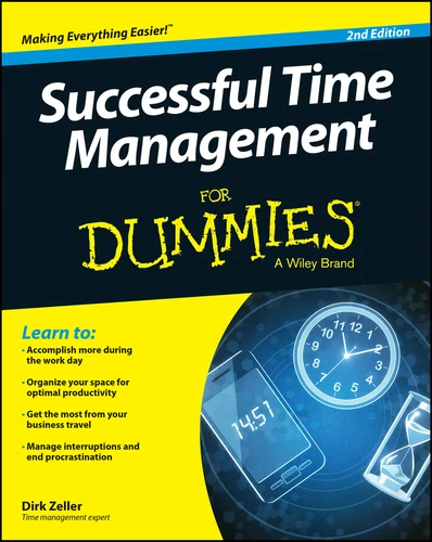 Successful Time Management For Dummies book cover by Dirk Zeller