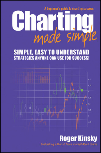 Charting Made Simple: A Beginner's Guide to Technical Analysis book cover by Roger Kinsky