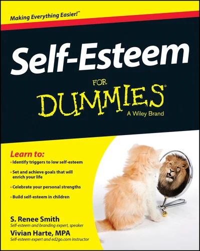 Self-Esteem For Dummies book cover by S. Renee Smith, Vivian Harte