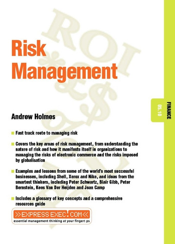 Risk Management: Finance 05.10 (Express Exec) book cover by Andrew Holmes