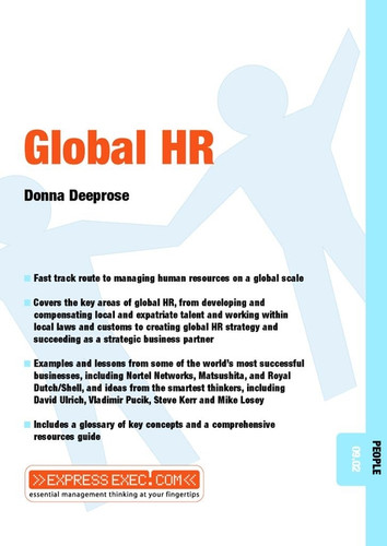 Global HR: People 09.02 (Express Exec) book cover by Donna Deeprose