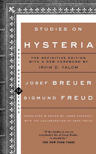 Studies on Hysteria book cover by Sigmund Freud, Josef Breuer