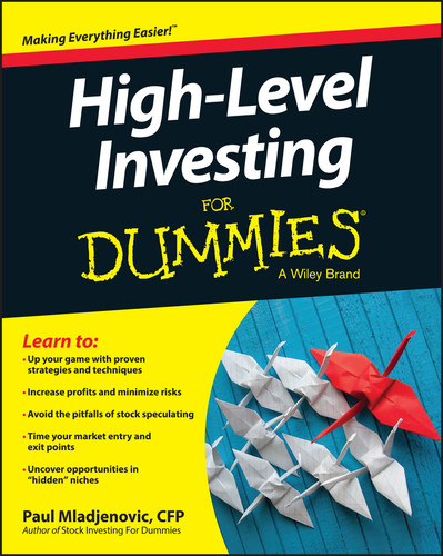 High Level Investing For Dummies book cover by Paul Mladjenovic