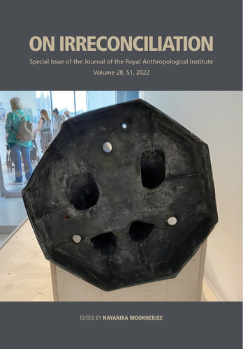 On Irreconciliation (Journal of the Royal Anthropological Institute Special Issue Book Series) book cover by 
