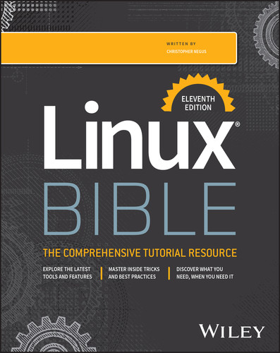 Linux Bible book cover by Christopher Negus