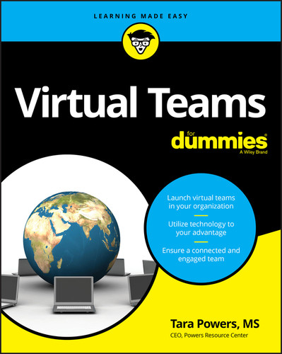 Virtual Teams For Dummies book cover by Tara Powers
