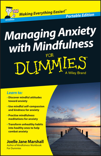 Managing Anxiety with Mindfulness For Dummies book cover by Joelle Jane Marshall