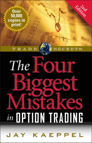 The Four Biggest Mistakes in Option Trading (Wiley Trading) book cover by Jay Kaeppel