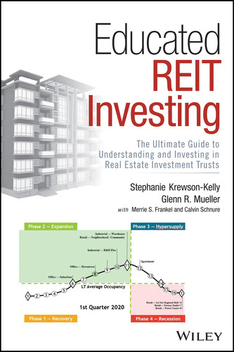 Educated REIT Investing: The Ultimate Guide to Understanding and Investing in Real Estate Investment Trusts book cover by Stephanie Krewson-Kelly, Glenn R. Mueller
