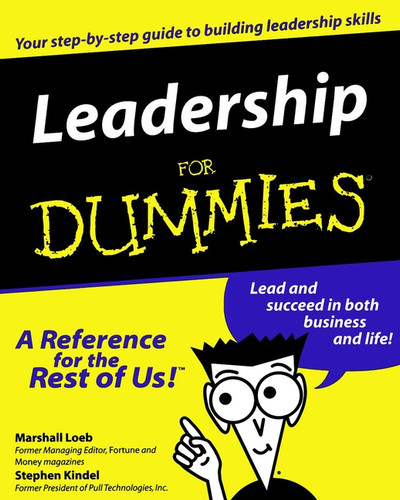 Leadership For Dummies book cover by Marshall Loeb, Stephen Kindel