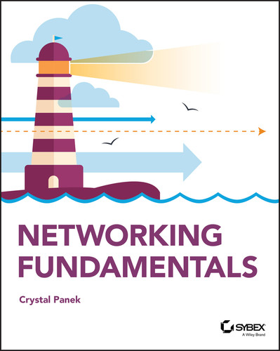 Networking Fundamentals book cover by Crystal Panek