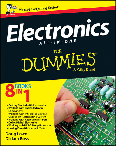 Electronics All-in-One For Dummies, UK Edition book cover by Dickon Ross, Doug Lowe
