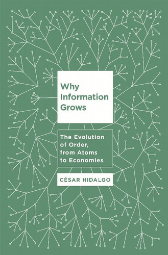 Why Information Grows: The Evolution of Order, from Atoms to Economies book cover by Cesar Hidalgo
