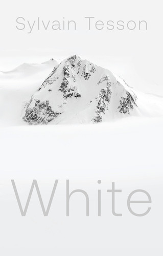 White book cover by Sylvain Tesson