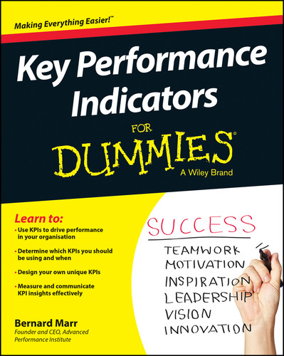 Key Performance Indicators For Dummies book cover by Bernard Marr