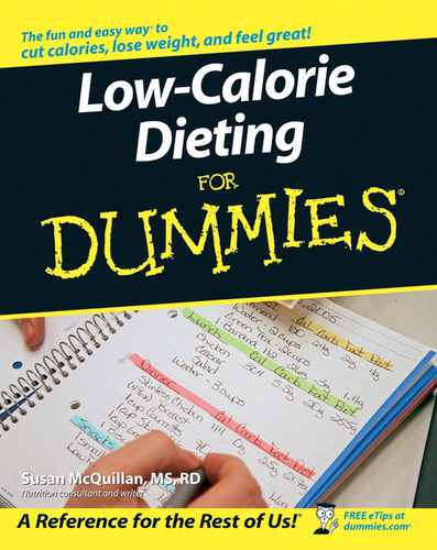 Low-Calorie Dieting For Dummies book cover by Susan McQuillan
