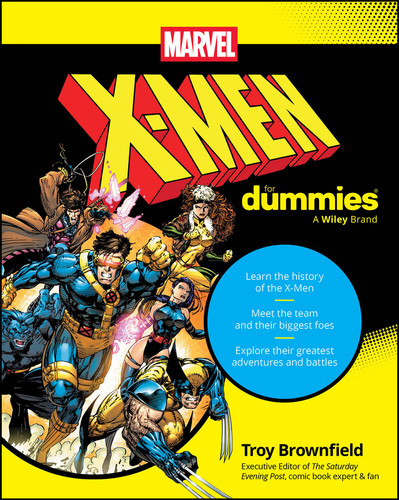X-Men For Dummies book cover by Troy Brownfield