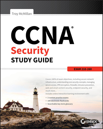 CCNA Security Study Guide: Exam 210-260 book cover by Troy McMillan