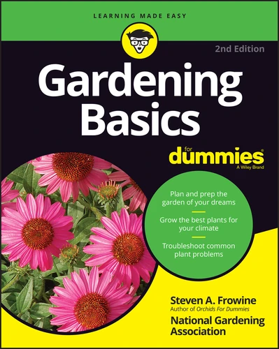 Gardening Basics For Dummies book cover by Steven A. Frowine, National Gardening Association