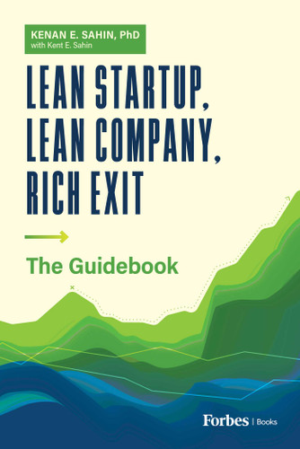 Lean Startup, Lean Company, Rich Exit: The Guidebook book cover by Kenan E. Sahin