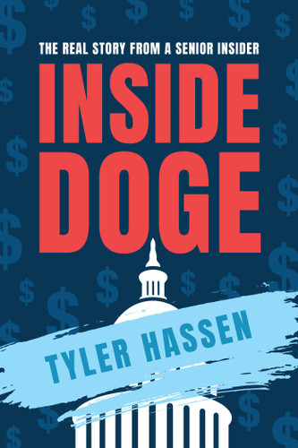 Inside DOGE book cover by Tyler Hassen