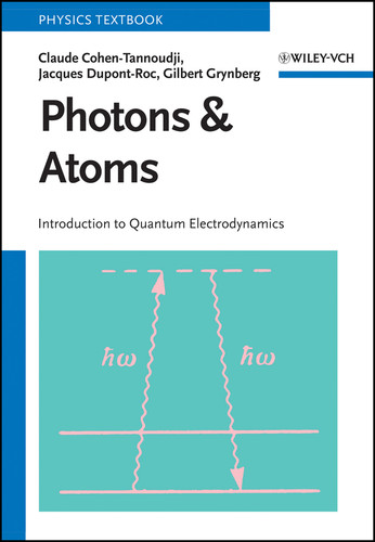 Photons and Atoms: Introduction to Quantum Electrodynamics book cover by Claude Cohen-Tannoudji, Jacques Dupont-Roc, Gilbert Grynberg