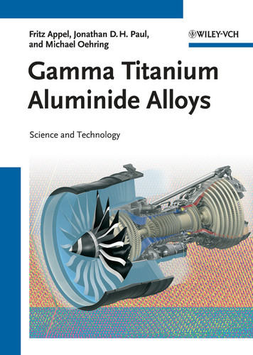Gamma Titanium Aluminide Alloys: Science and Technology book cover by Fritz Appel, Jonathan David Heaton Paul, Michael Oehring