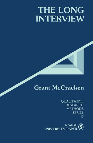 The Long Interview (Qualitative Research Methods) book cover by Grant McCracken