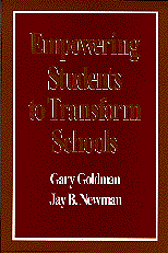 Empowering Students to Transform Schools book cover by Gary Goldman, Jay B. Newman