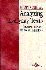Analyzing Everyday Texts: Discourse, Rhetoric, and Social Perspectives (Rhetoric and Society series) book cover by Glenn Stillar