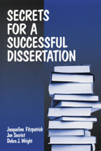 Secrets for a Successful Dissertation book cover by Jacqueline Fitzpatrick, Jan Secrist, Debra J. Wright