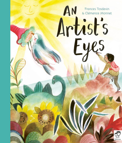 Artist's Eyes book cover by Frances Tosdevin