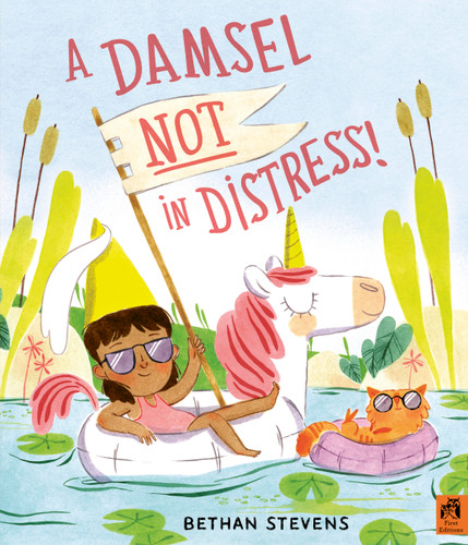 A Damsel Not in Distress! book cover by Bethan Stevens
