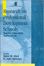 Research on Professional Development Schools: Teacher Education Yearbook VII (Teacher Education) book cover by David M. Byrd, D . John McIntyre