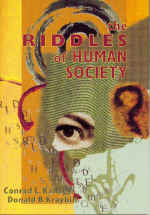 The Riddles of Human Society book cover by Conrad L. Kanagy, Donald B. Kraybill